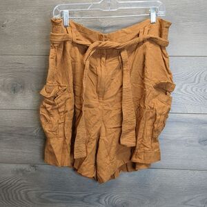 Simply Vera Vera Wang Plus Size Paperbag Shorts XXL